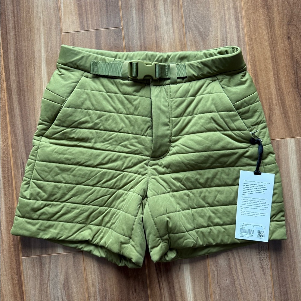 NWT Lululemon Dynamic Movement Short 5" - size 6